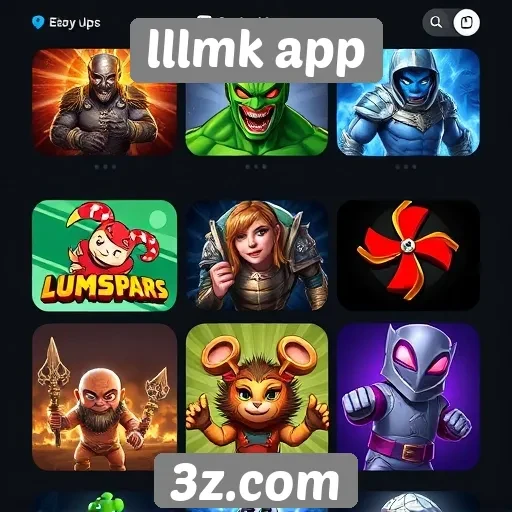 lllmk app oferece variedade de jogos para diferentes perfis de jogadores