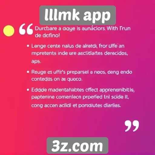 Usuários comentam experiência no lllmK app